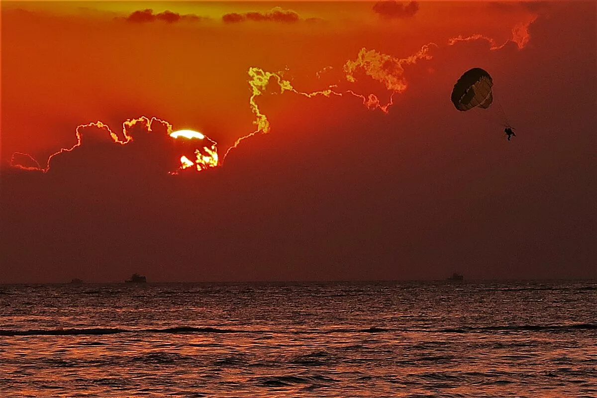 sunset langwaki