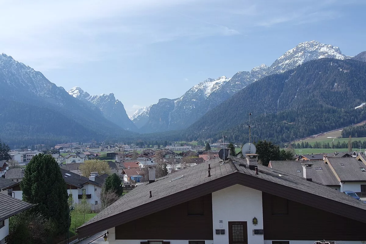 Visuale dalla camera a Dobbiaco