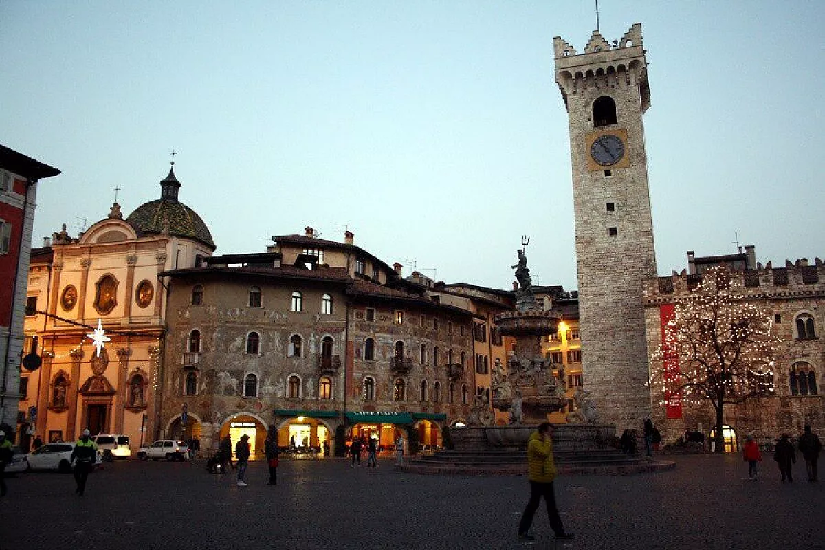 Piazza Duomo a Trento