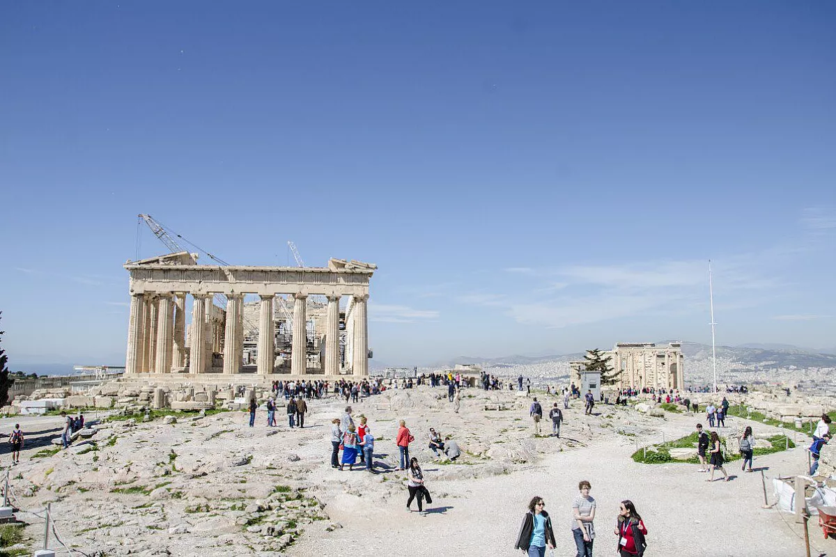 Atene, Acropoli - Partenone E Eretteo