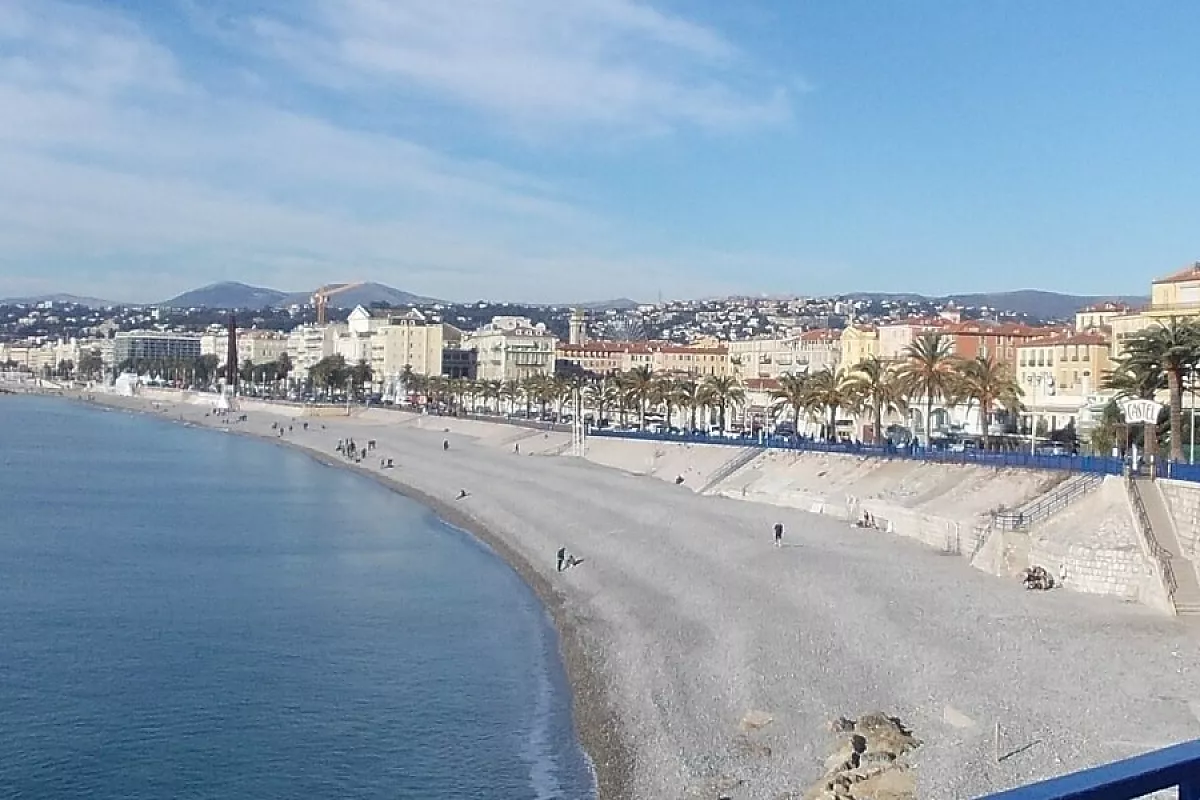 Nizza tra mare e arte in gennaio