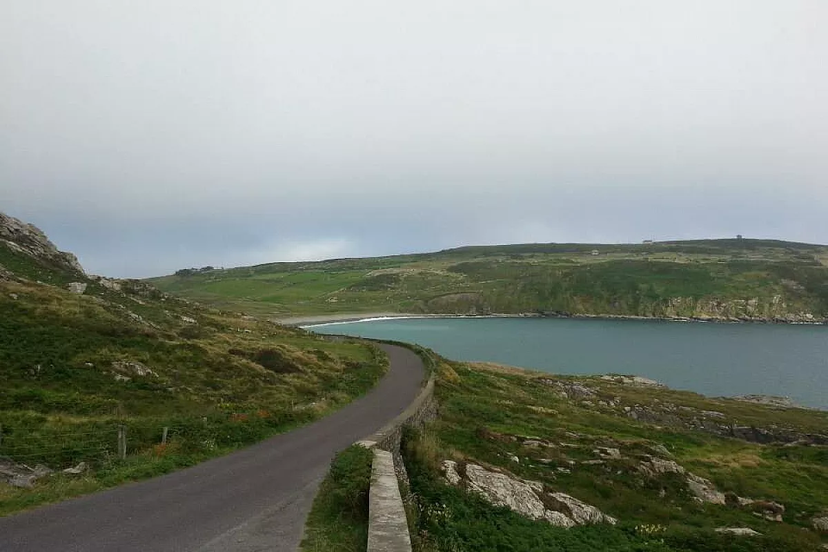 Barley Cove dall'alto