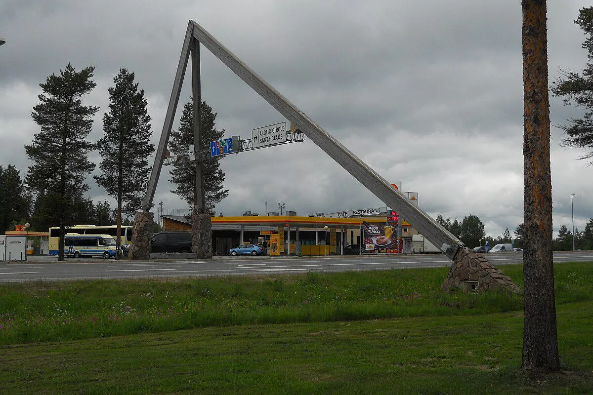 Circolo polare artico Rovaniemi