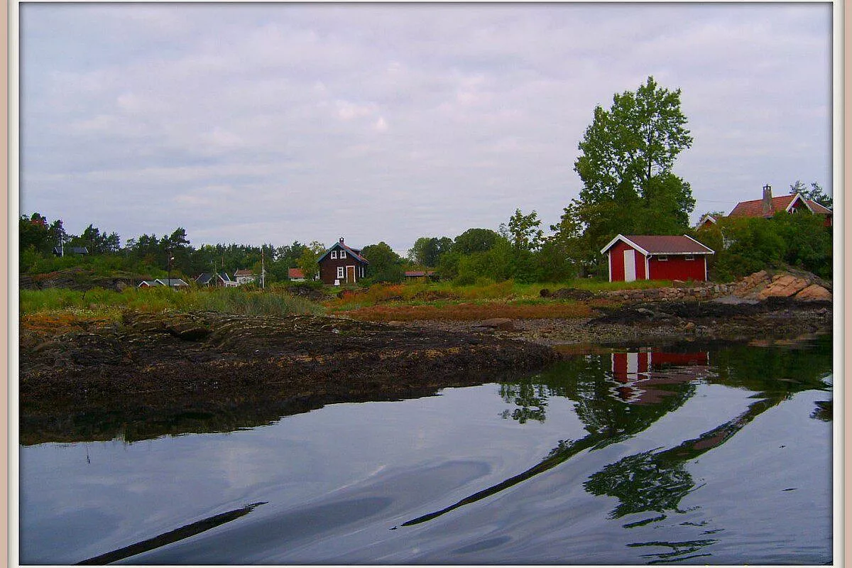 Riflessi nel fiordo di oslo