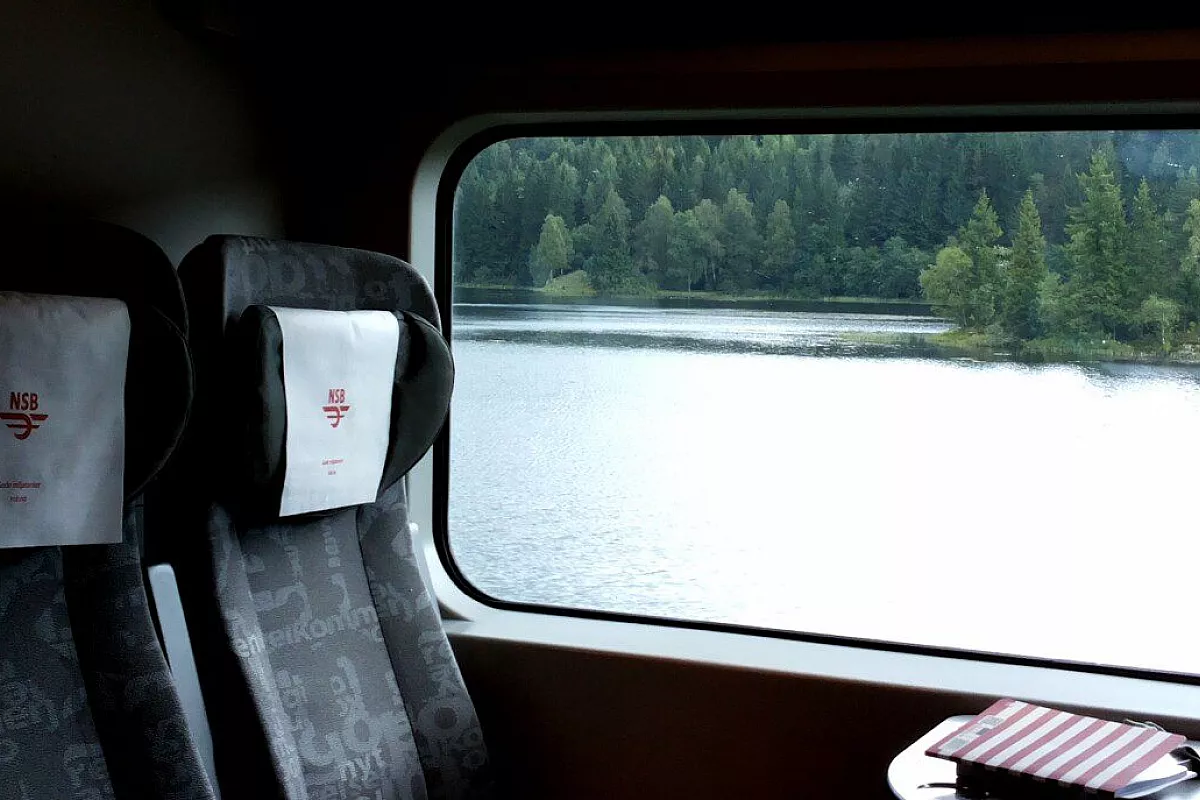 Tratta Oslo / Bergen, vista dal treno.