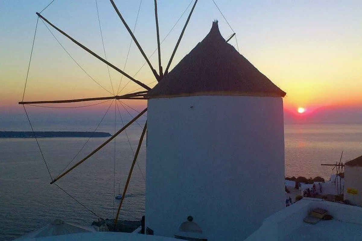 Santorini, mulino