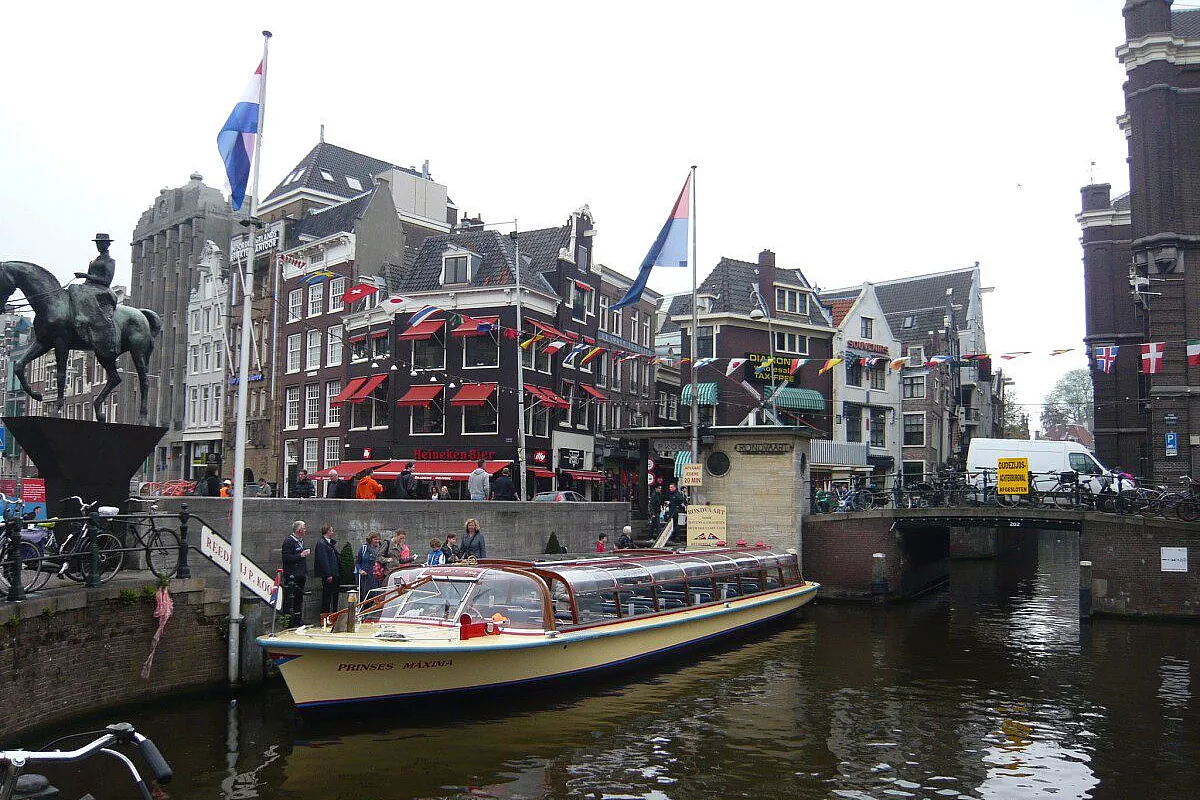 Roking e il centro di Amsterdam