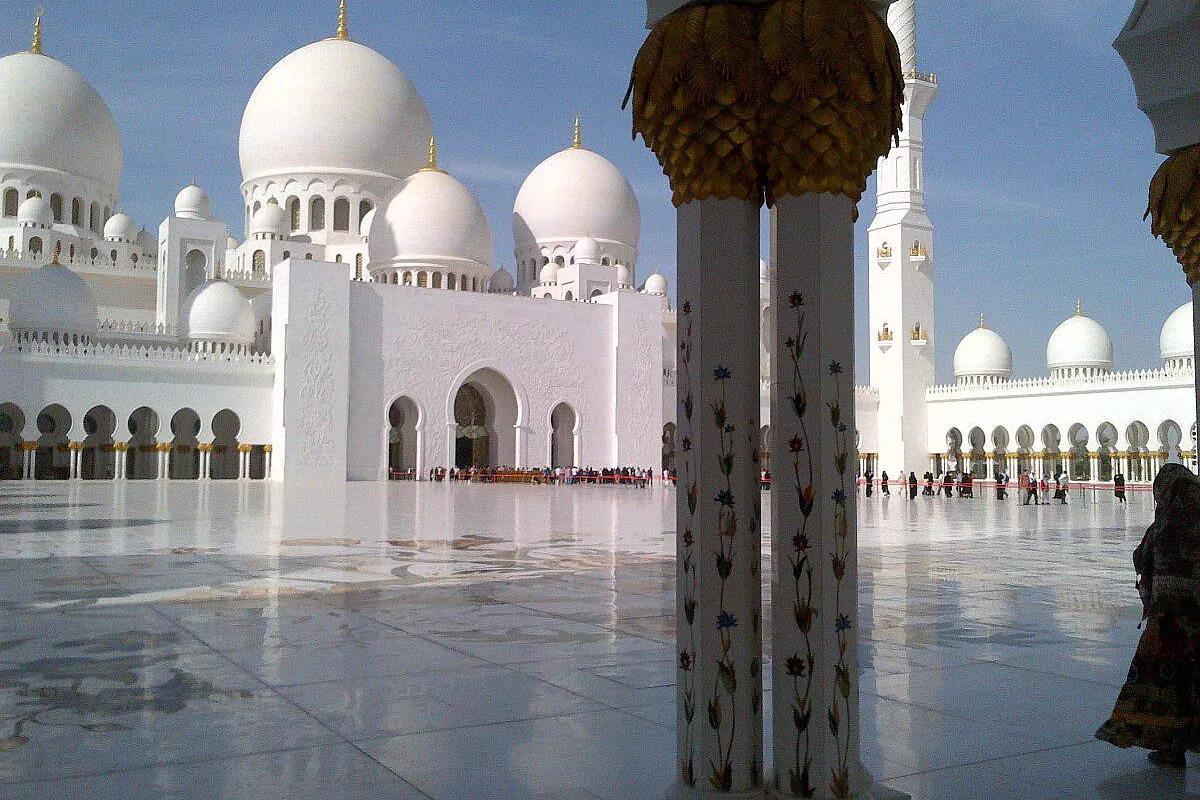 Abu Dhabi grande moschea