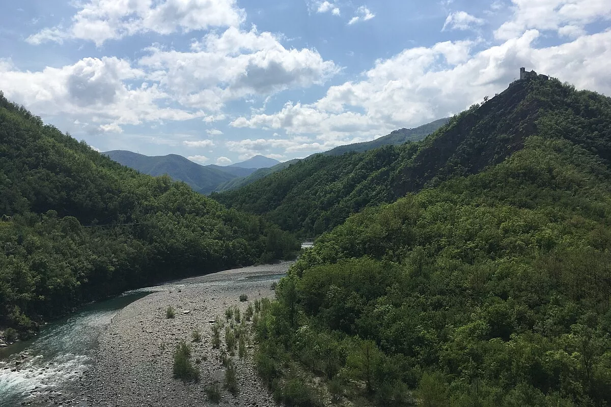 Le anse del Trebbia