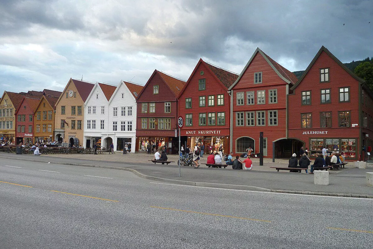 Bergen, quartiere di Bryggen