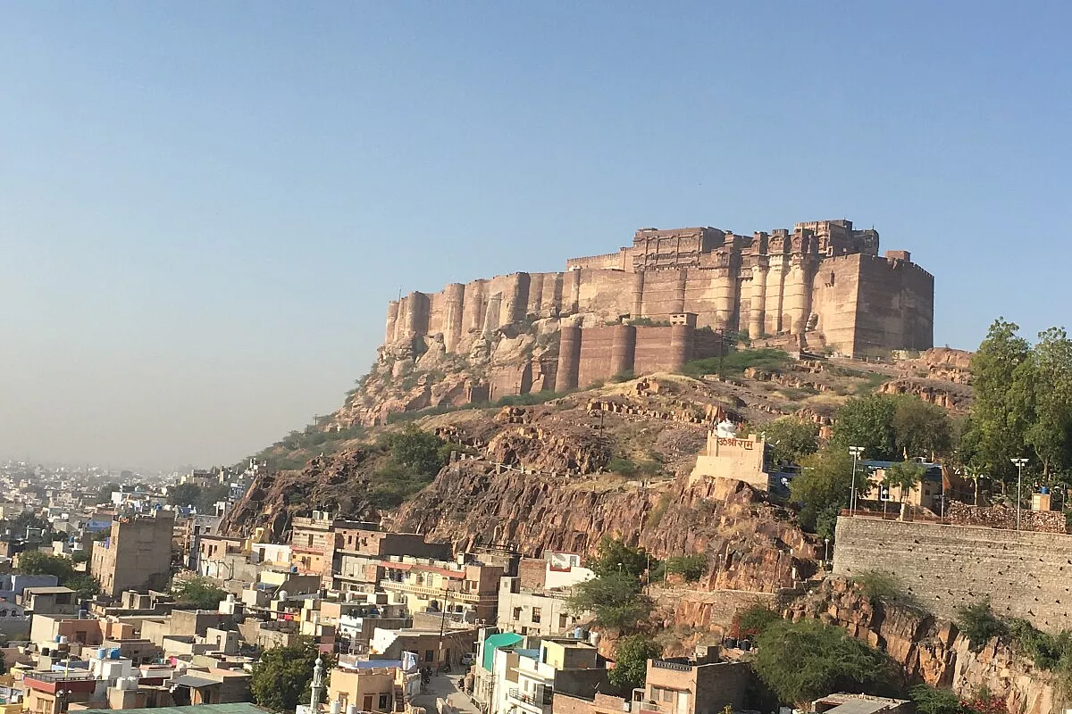 Jodhpur, vista del forte.