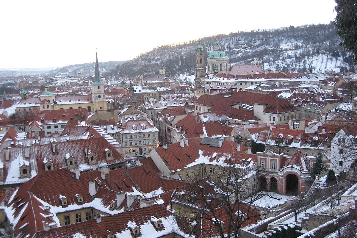 Praga, panorama dal Castello