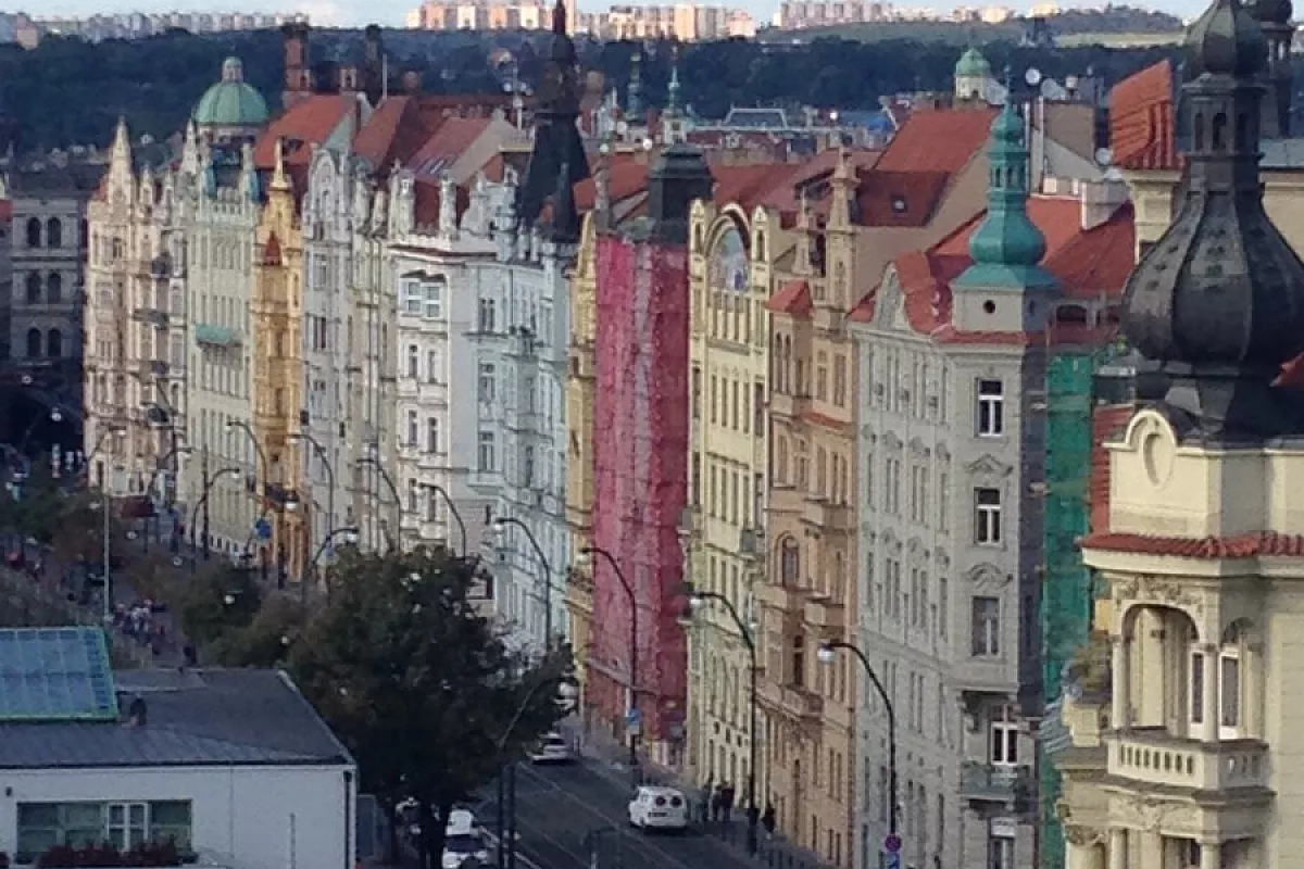 Vista dalla Casa Danzante - Praga