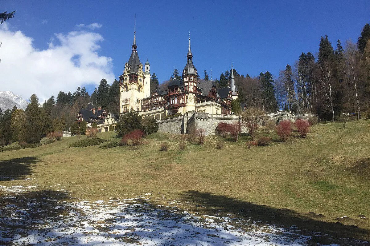 lo stupendo castello di Peles