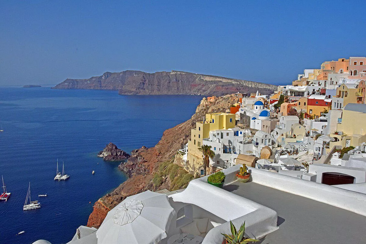 Di bianco e di blu: Santorini e le sue spiagge