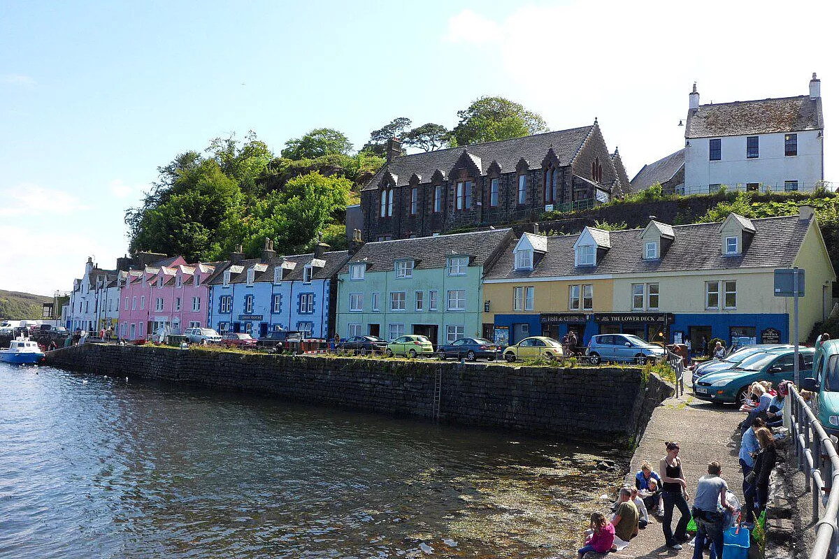 Casette tipiche a Portree