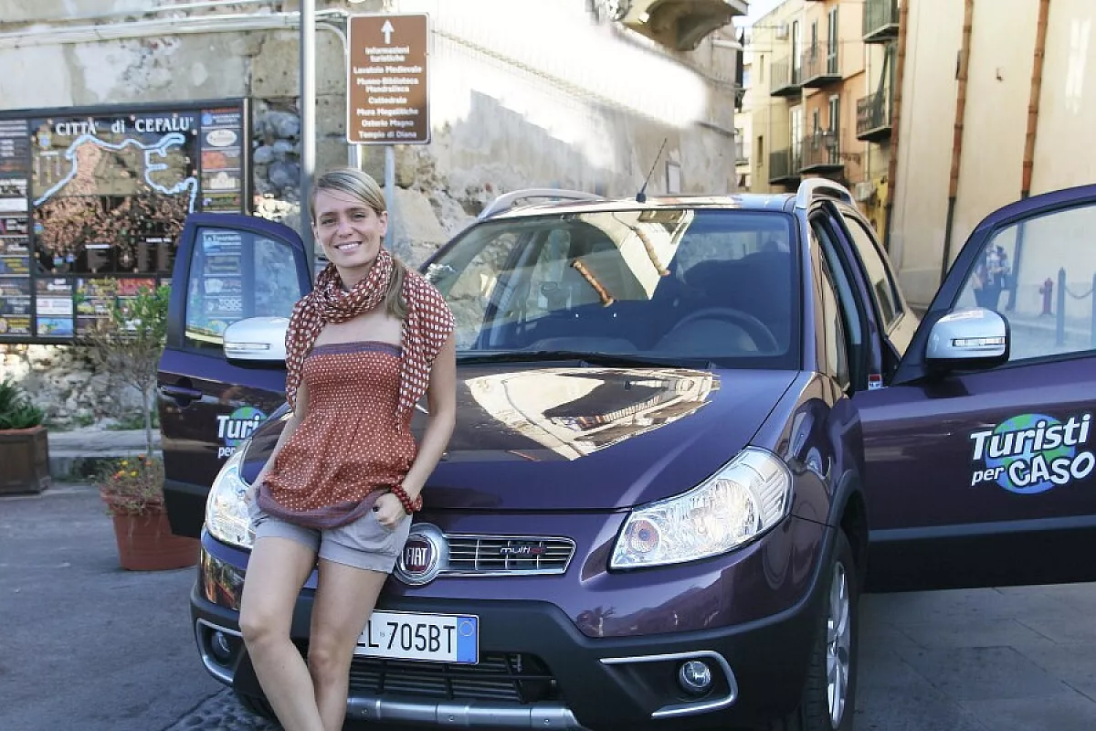 Fiat Sedici in Sicilia nord occidentale, terra dalle forti emozioni