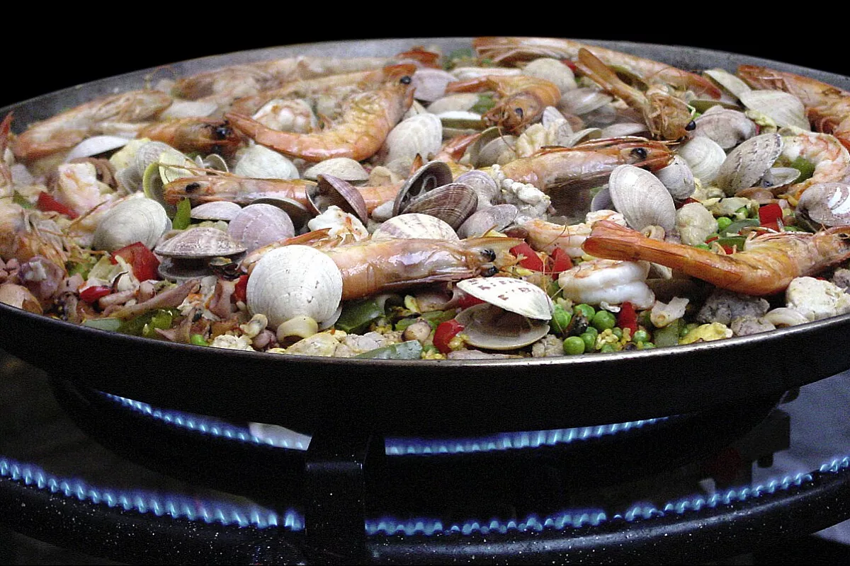 Paella de mariscos