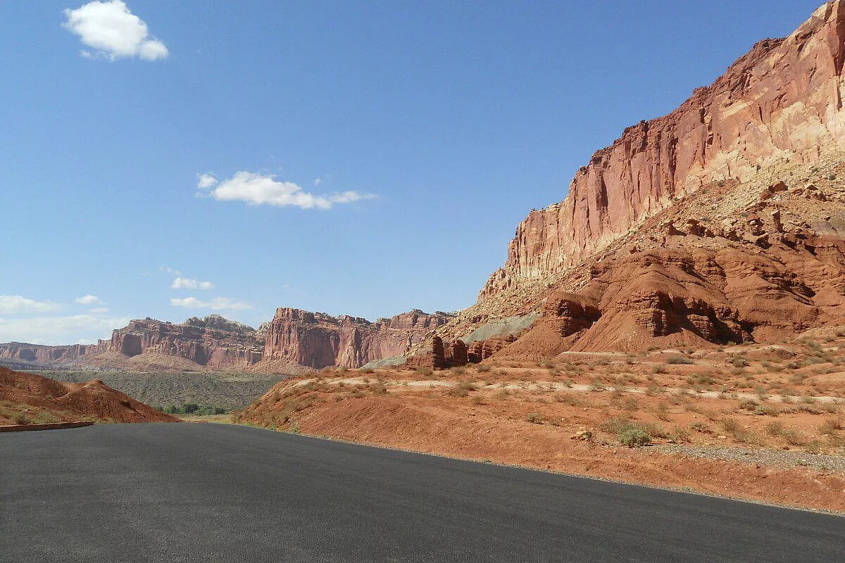 Capitol Reef UT, scenic drive