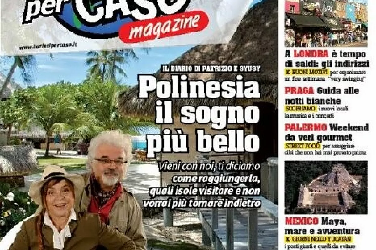 Turistipercaso Magazine in edicola il 30 Dicembre!