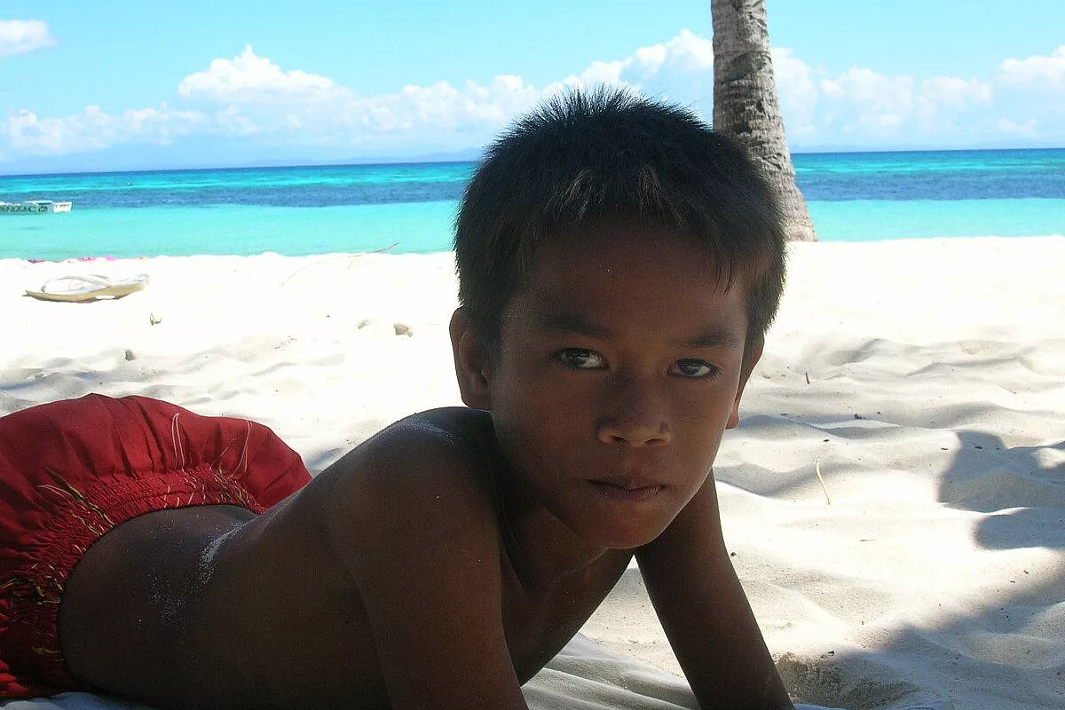 Subacquea a cebu di filippine