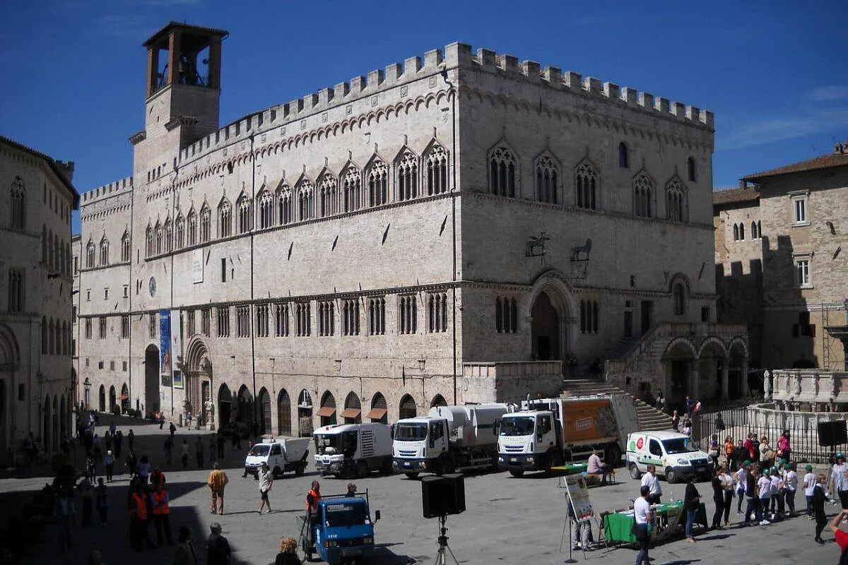 il centro di Perugia