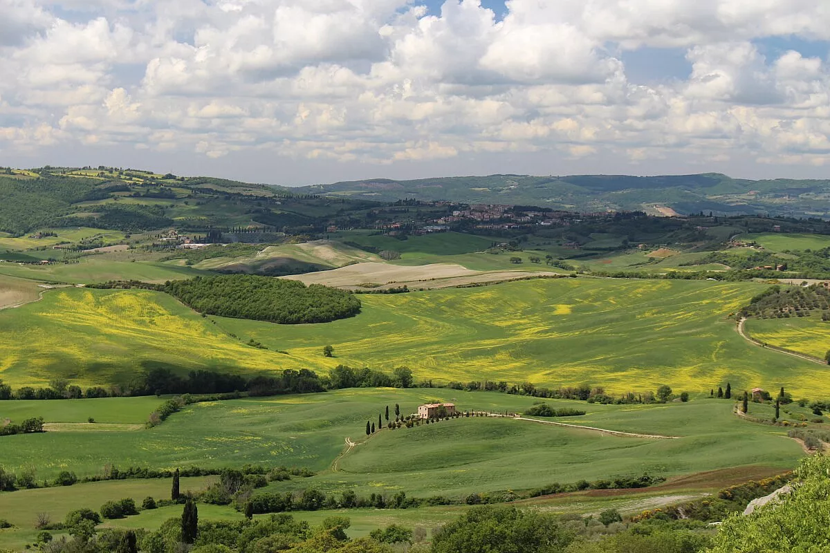 Vista della Val D'orcia