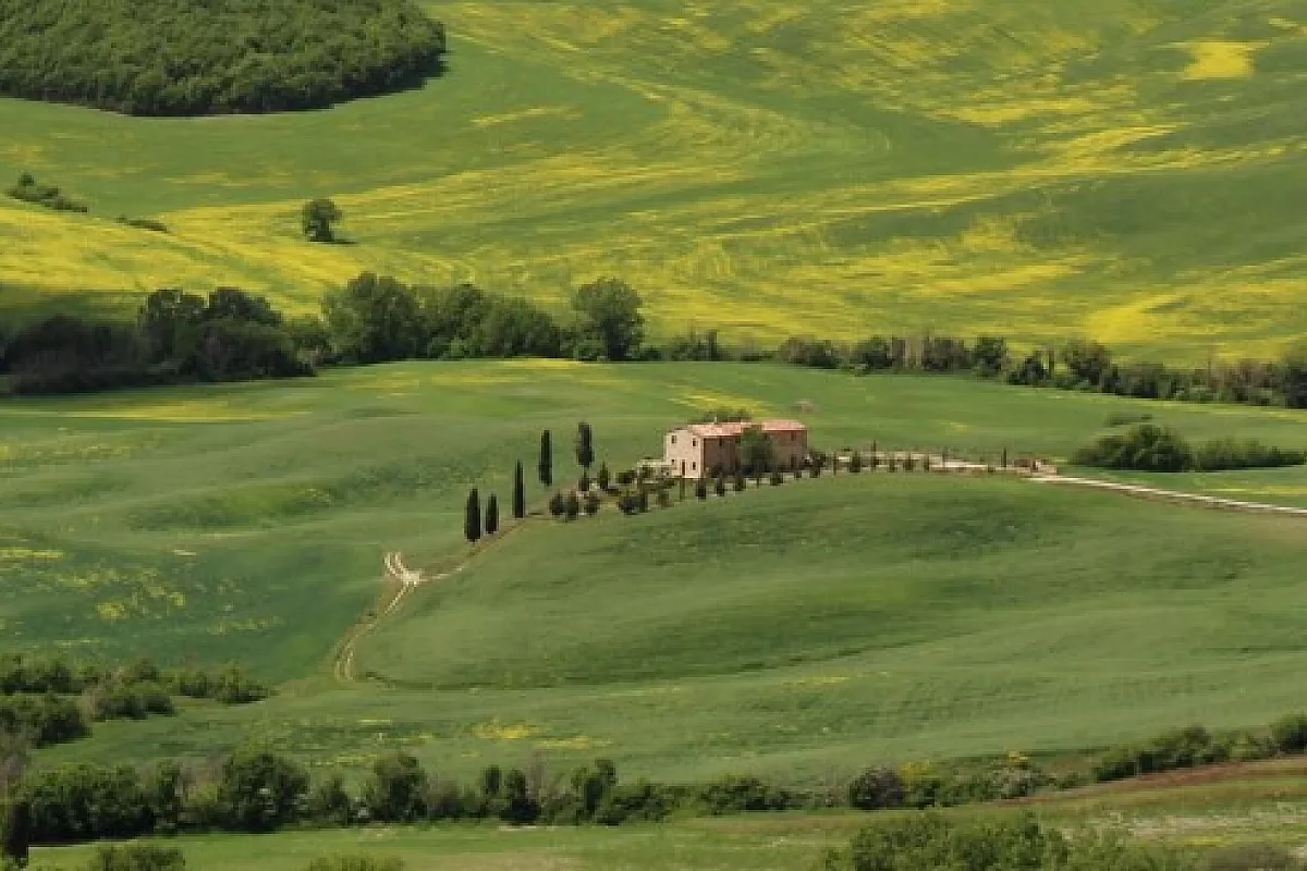 Fuga romantica in Val d’Orcia