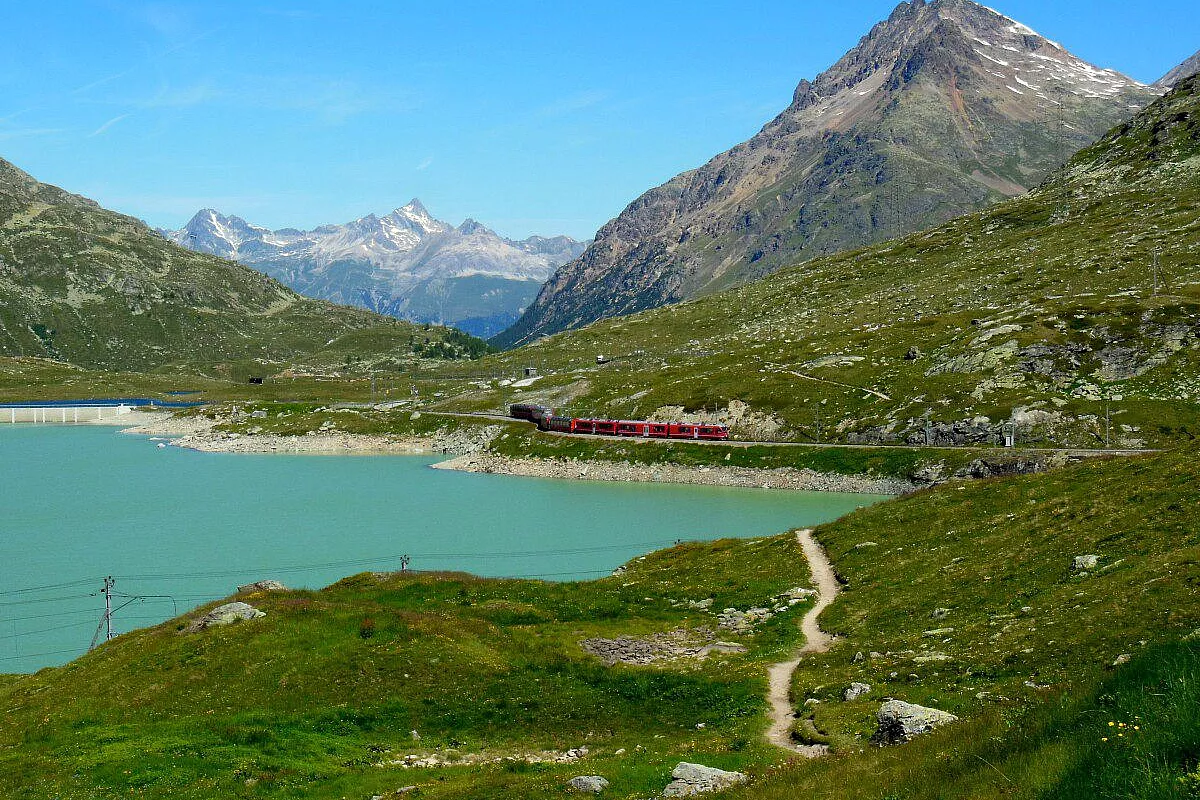 Bernina Express, Lago Bianco, Svizzera