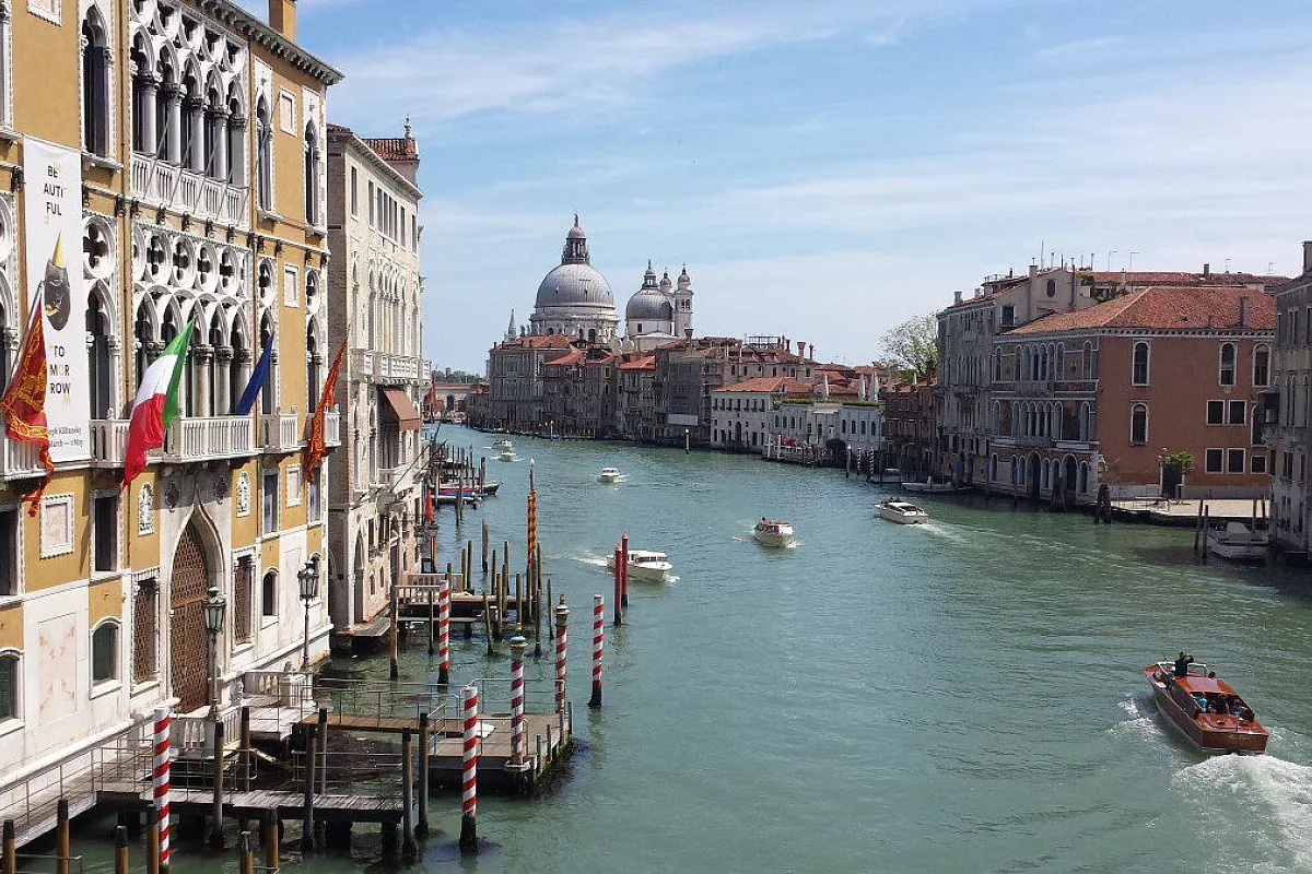 Panorama dal ponte dell'Accademia
