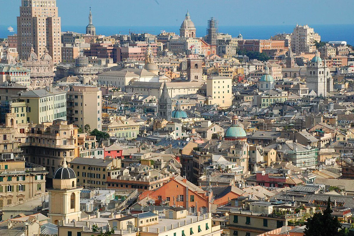 Il centro storico da spianata castelletto