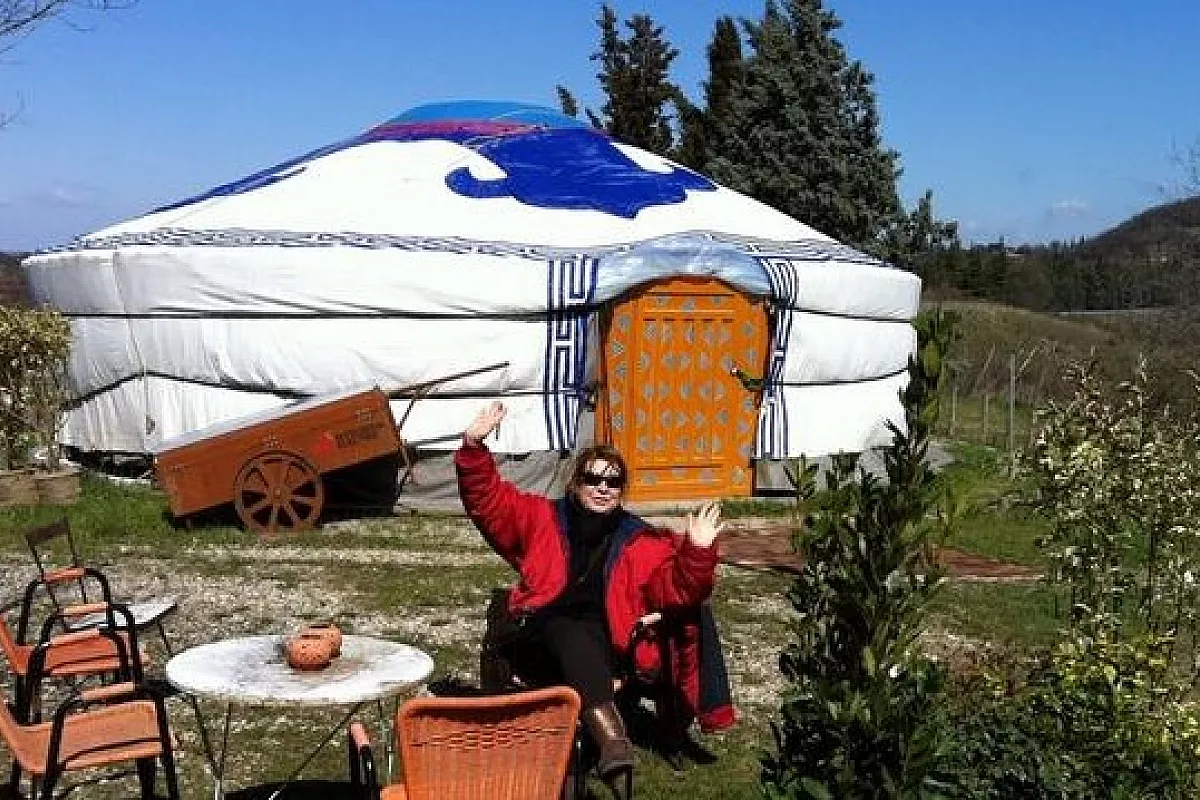 La yurta di Syusy Blady