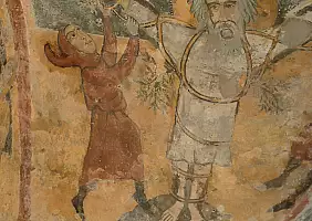 turistipercaso Melfi_affreschi_della_Cripta_di_Santa_Margherita