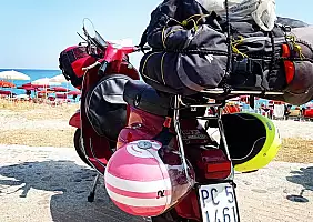 turistipercaso Viaggio in Vespa in Sud Italia