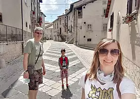 turistipercaso passeggiando_a_pescocostanzo