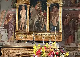 turistipercaso Affreschiestaueligneechiesettasanmartinosocchieve