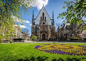 turistipercaso Thomas Kirche a Lipsia