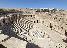 turistipercaso Giordania_Jerash_teatro