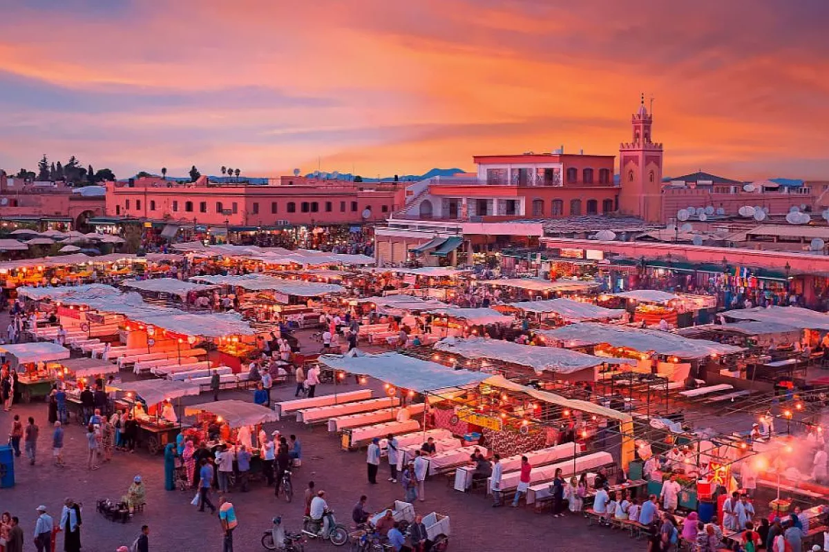 Piazza Jemaa el Fnaa a Marrakech