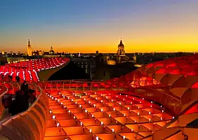 turistipercaso Tramonto_dalla_Setas_de_Sevilla
