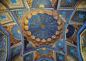 turistipercaso Samarcanda_Cupola_del_Mausoleo_di_Tamerlano
