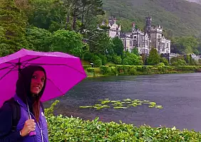 turistipercaso io_e_abbazzia_di_Kylemore