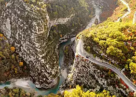 turistipercaso gole del verdon, provenza