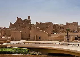 turistipercaso Salwa,Palace,At,At-turaif,Unesco,World,Heritage,Site,,Diriyah,,Saudi