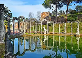 turistipercaso Canopus at Villa Adrian in Tivoli, Italy