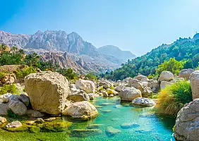 turistipercaso Wadi Bani Kalid