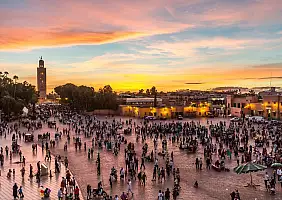 turistipercaso Jamaa,El,Fna,Market,Square,,Marrakesh,,Morocco,,North,Africa.,Jemaa