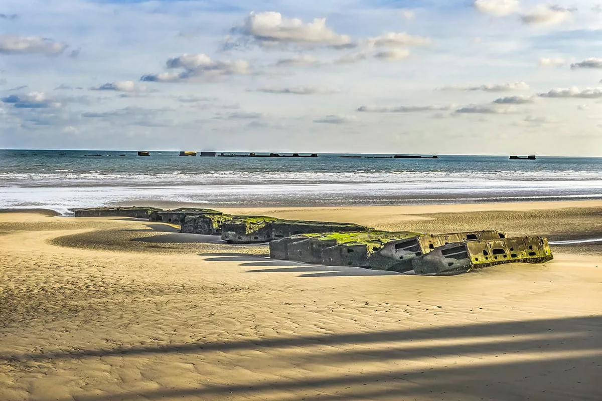 spiagge dello sbarco in Normandia