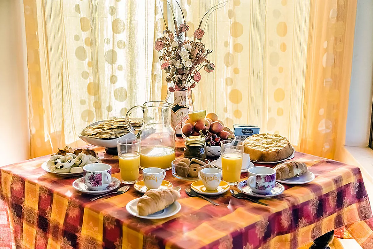 Colazione al b&b