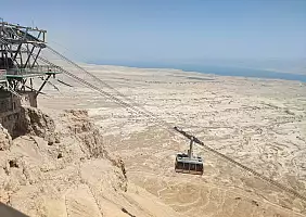 turistipercaso MASADA_FUNIVIA